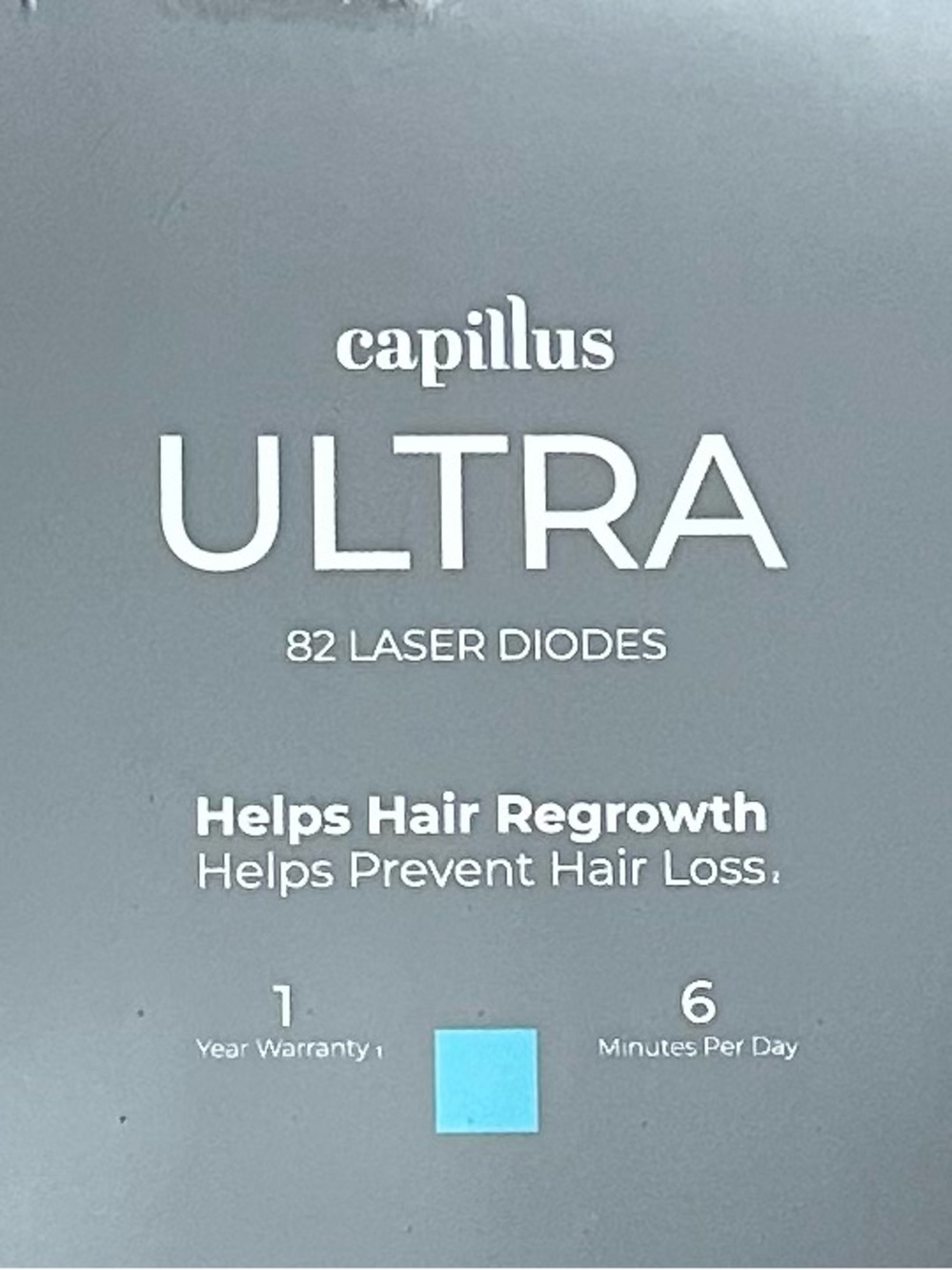 Capillus ULTRA Hair Regrowth Laser Device - Black